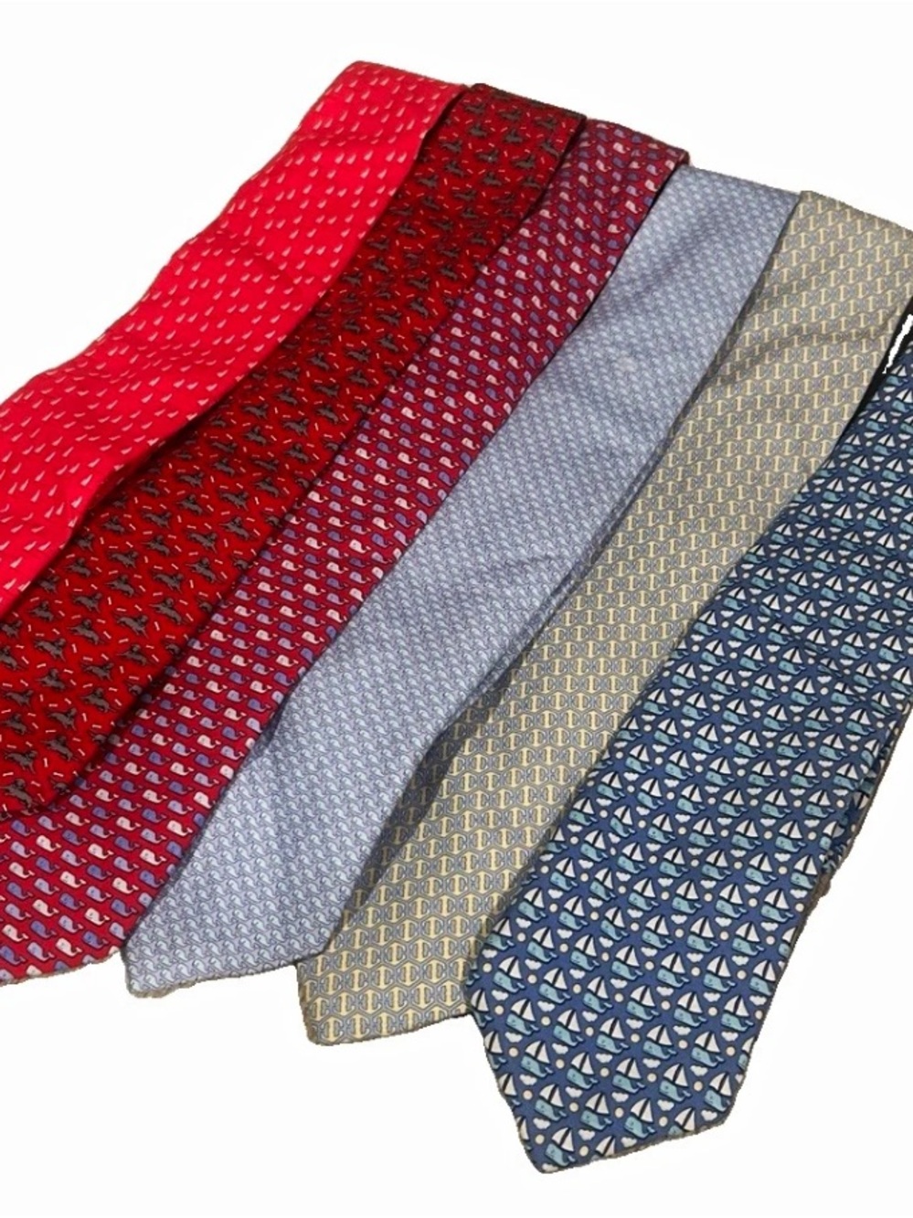 Vineyard Vines Men's Silk Tie Bundle